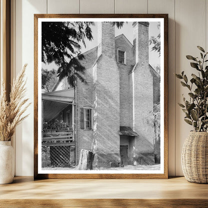 Morganton NC 1829 Vintage Architecture Photograph