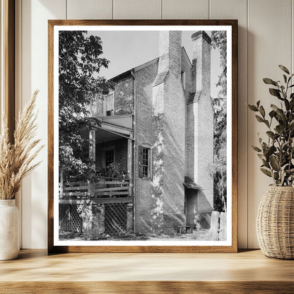 Morganton, NC Historic Building Photo from 1829