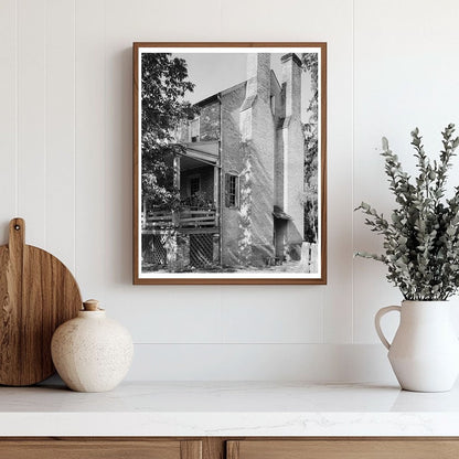 Morganton, NC Historic Building Photo from 1829