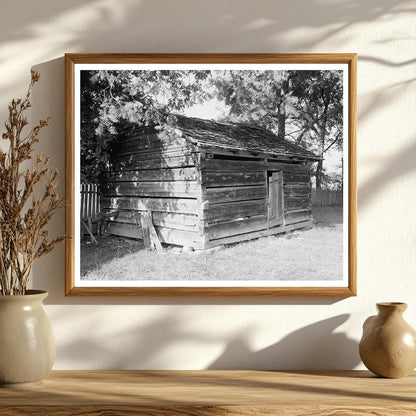 1829 Wooden Building in Morganton, NC - Historic Photo