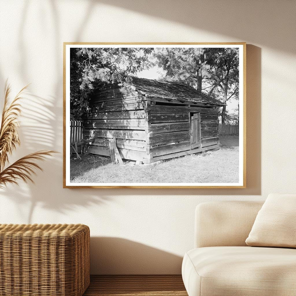1829 Wooden Building in Morganton, NC - Historic Photo