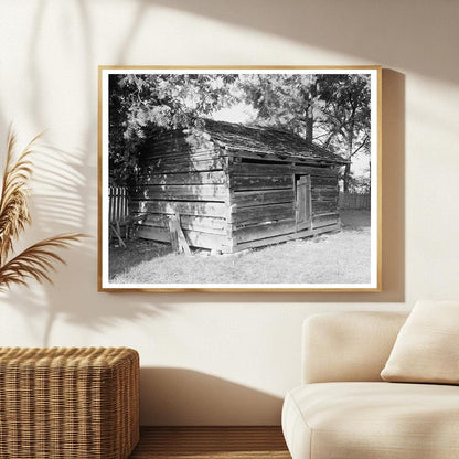 1829 Wooden Building in Morganton, NC - Historic Photo