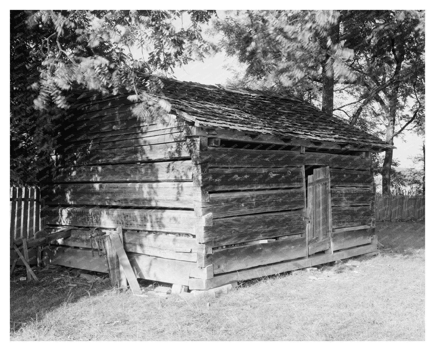 Morganton NC 1829 Vintage Architecture Photo
