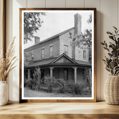 Morganton NC Estate 1812 - Historical Architecture Photo