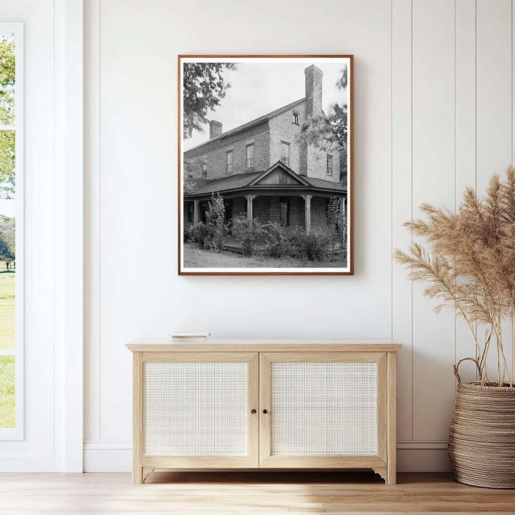 Morganton NC Estate 1812 - Historical Architecture Photo