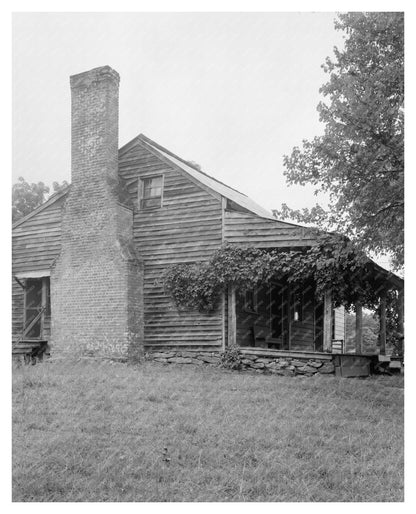 Collett Place, Morganton NC, 1770 Historical Photo