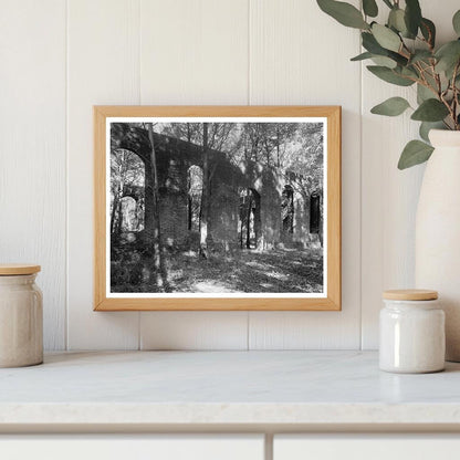 Ruined Church near Wilmington, NC - Carnegie Survey 1941