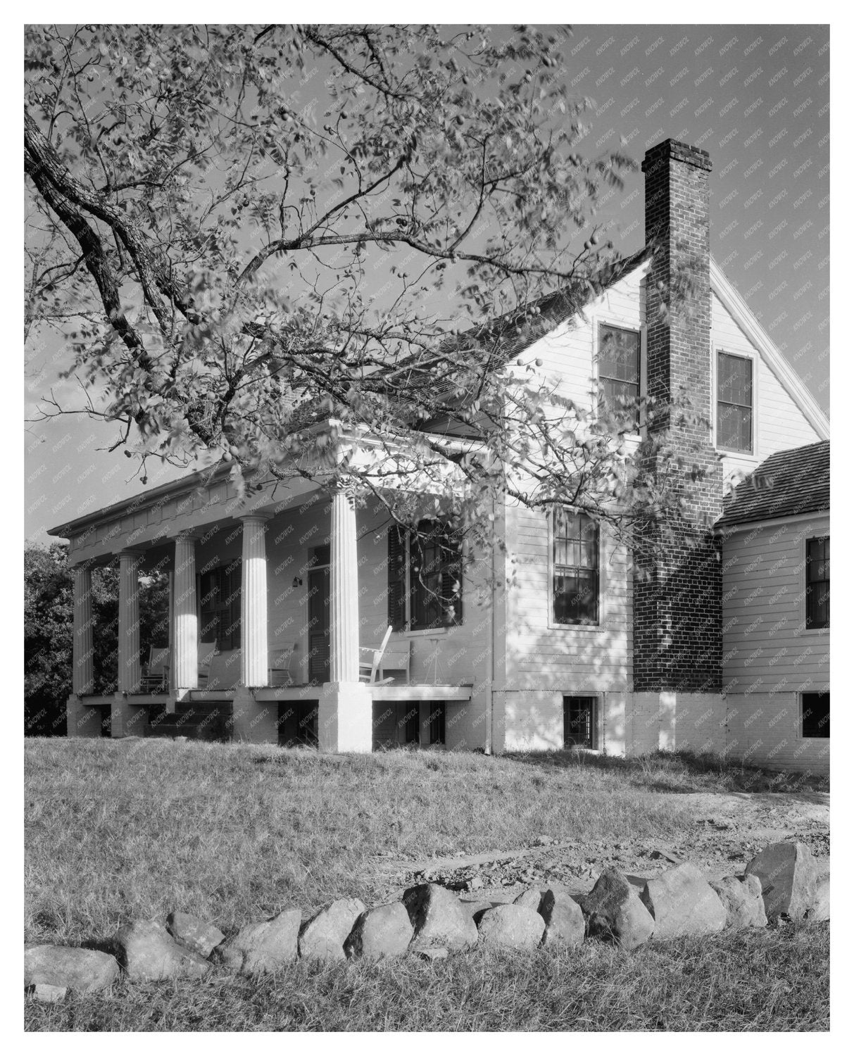 Historic Building in Concord, NC - 1821 Photograph