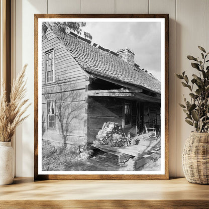 Saddle-Bag House in Blowing Rock, NC - 1941 Photo