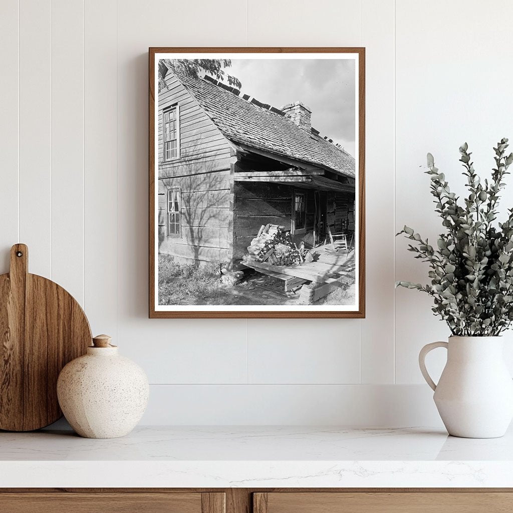 Saddle-Bag House in Blowing Rock, NC - 1941 Photo