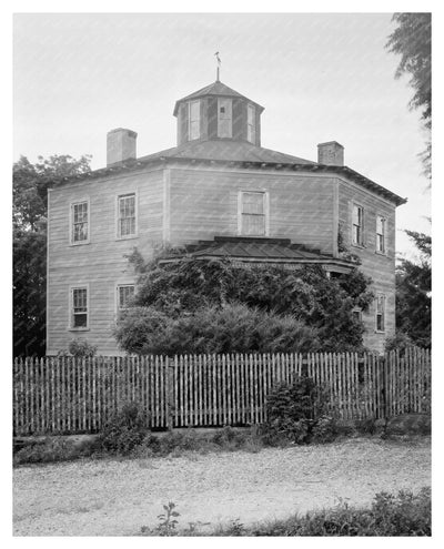 Beaufort NC Courthouse, Historic Photo from 1767