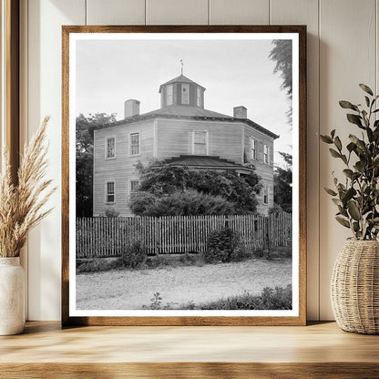 Beaufort NC Courthouse, Historic Photo from 1767