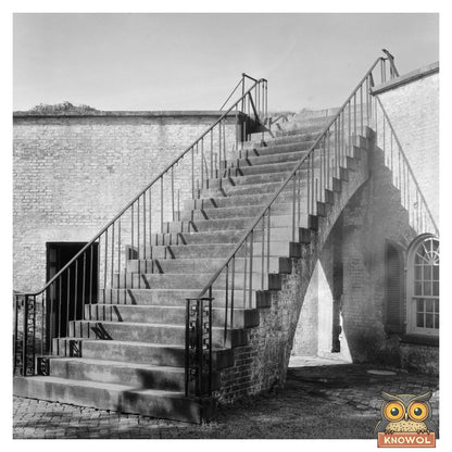 1834 Stairway to Beaufort Fortification, NC History