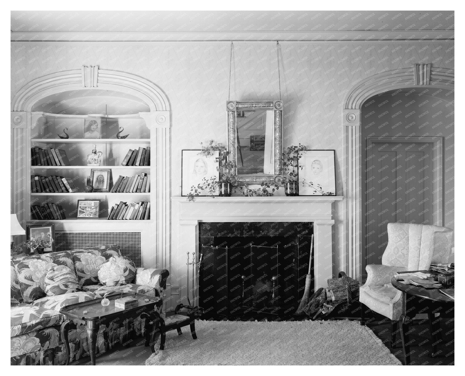 Forest Home, Yanceyville, NC, 1835 Historic Photo