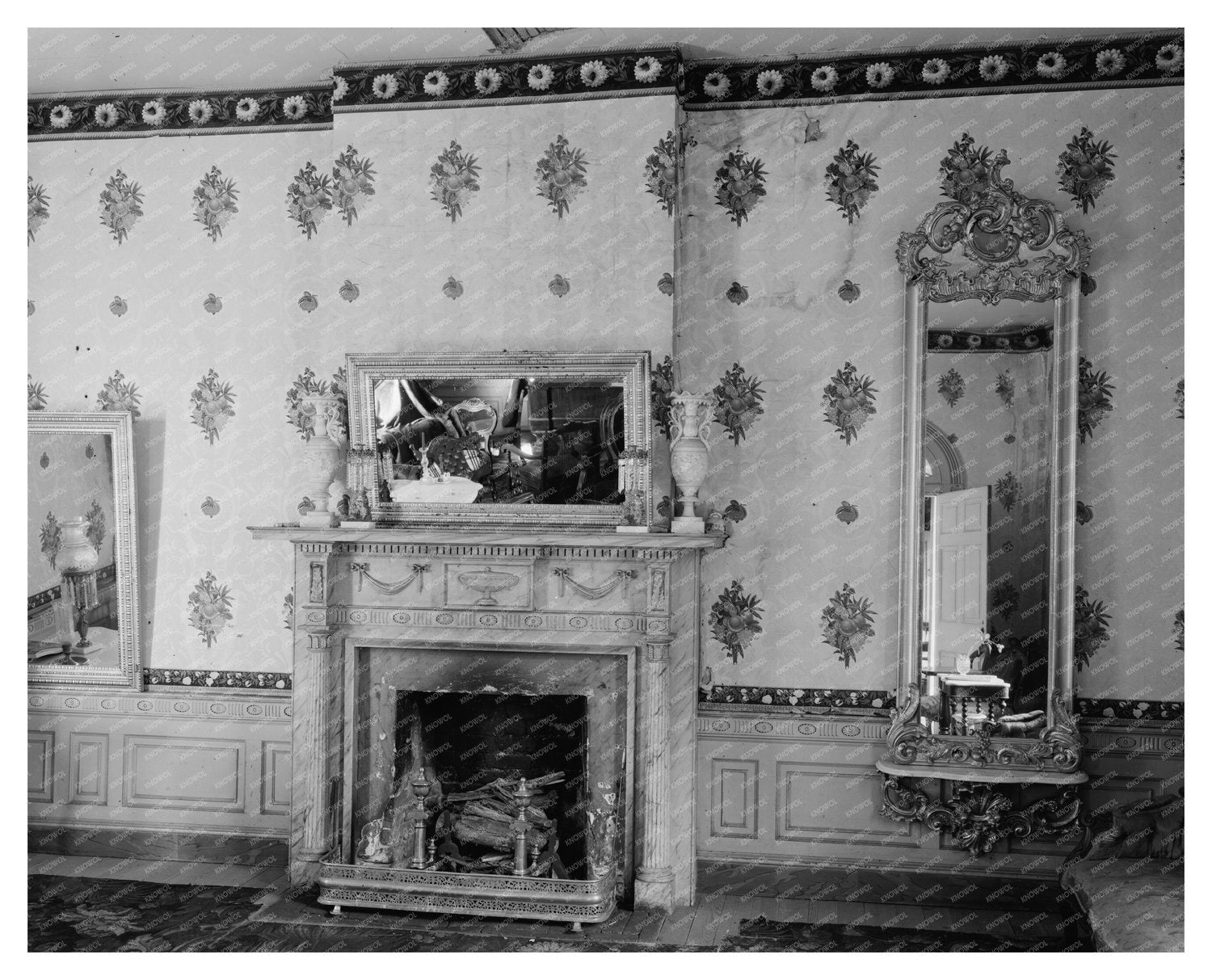 Historic Interior of Yanceyville, NC, 1800