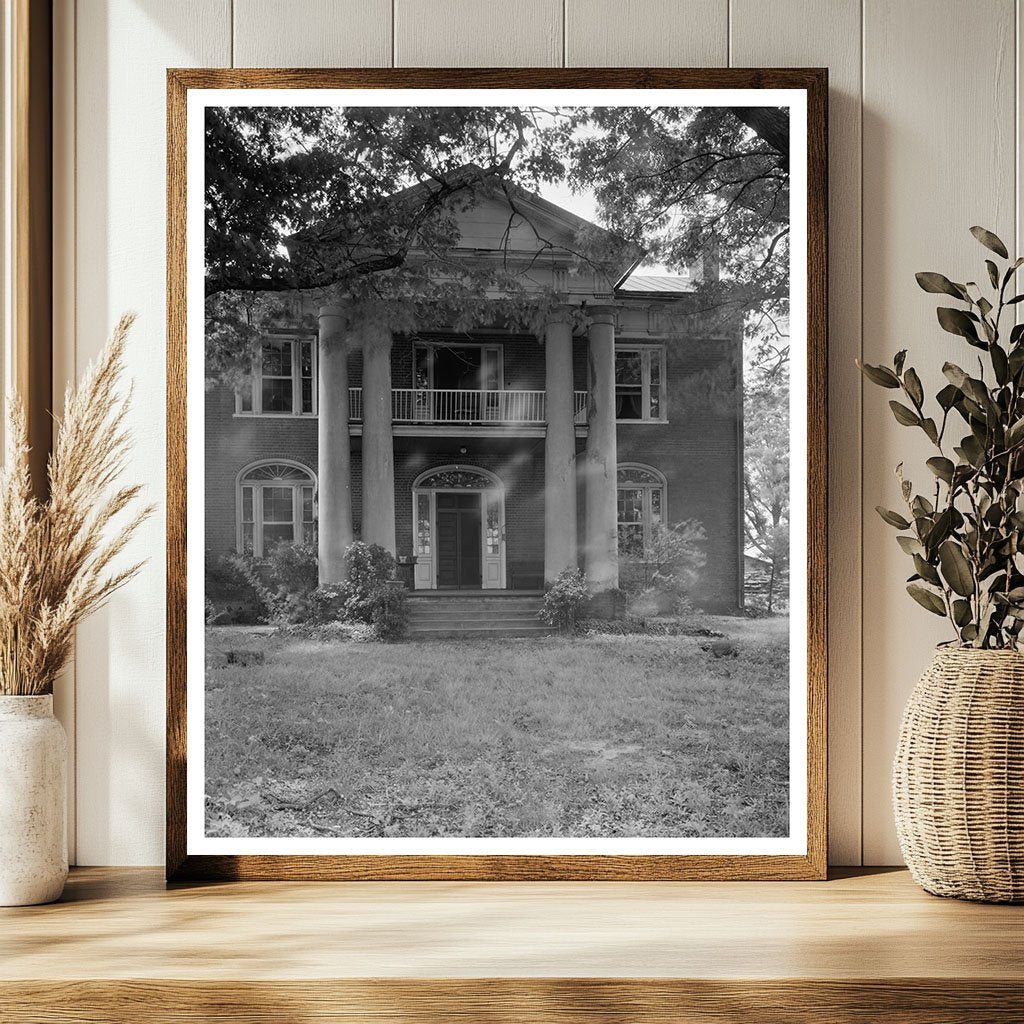 Historic 1833 Building in Yanceyville, NC - 1941 Photo