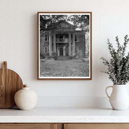 Historic 1833 Building in Yanceyville, NC - 1941 Photo