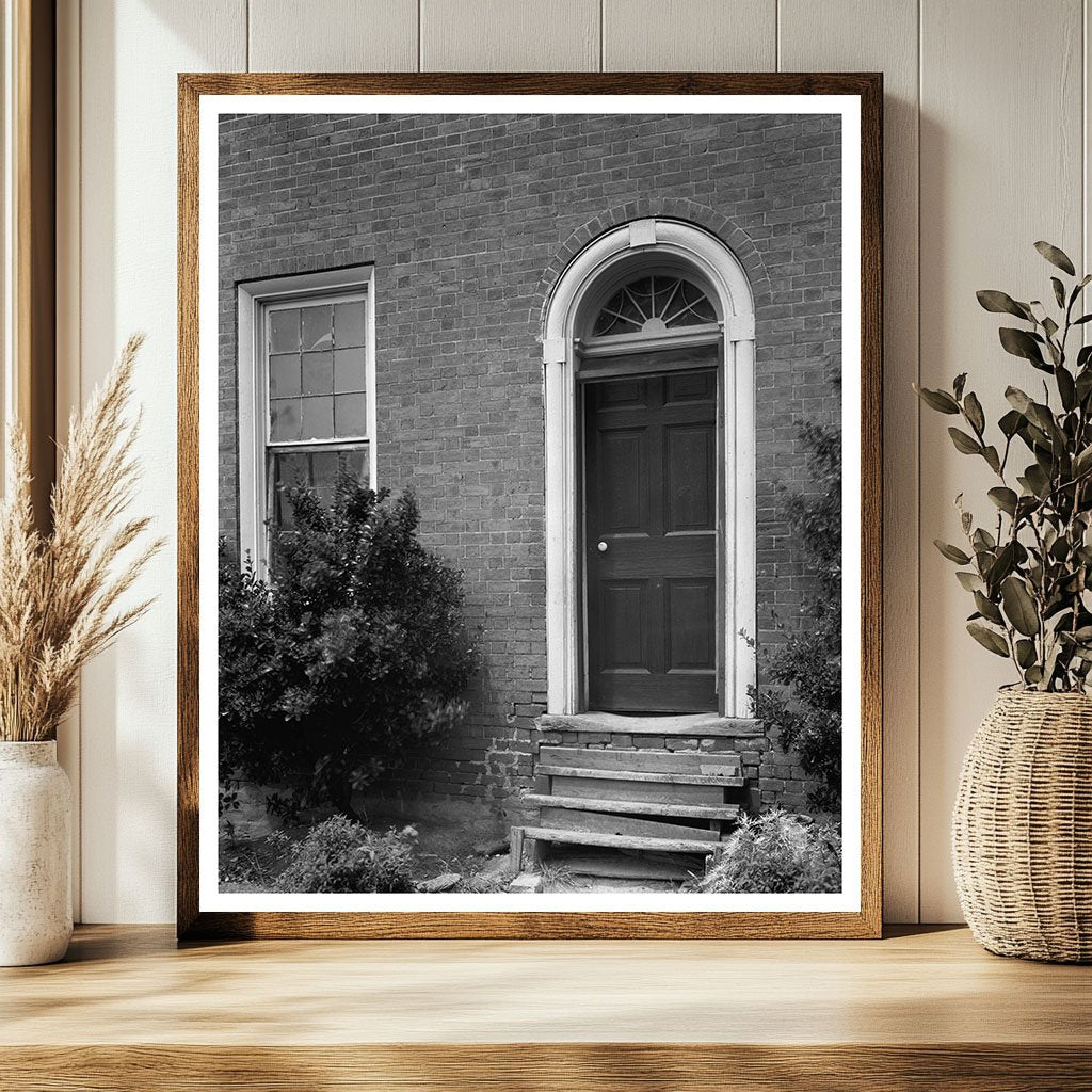 Historic Doorway in Yanceyville, NC | 1833 Architecture