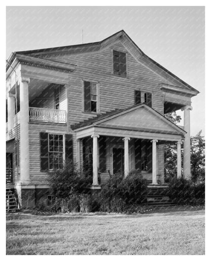 1830 Edenton NC Architecture - Vintage Photograph