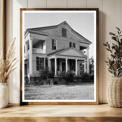 1830 Edenton NC Architecture - Vintage Photograph