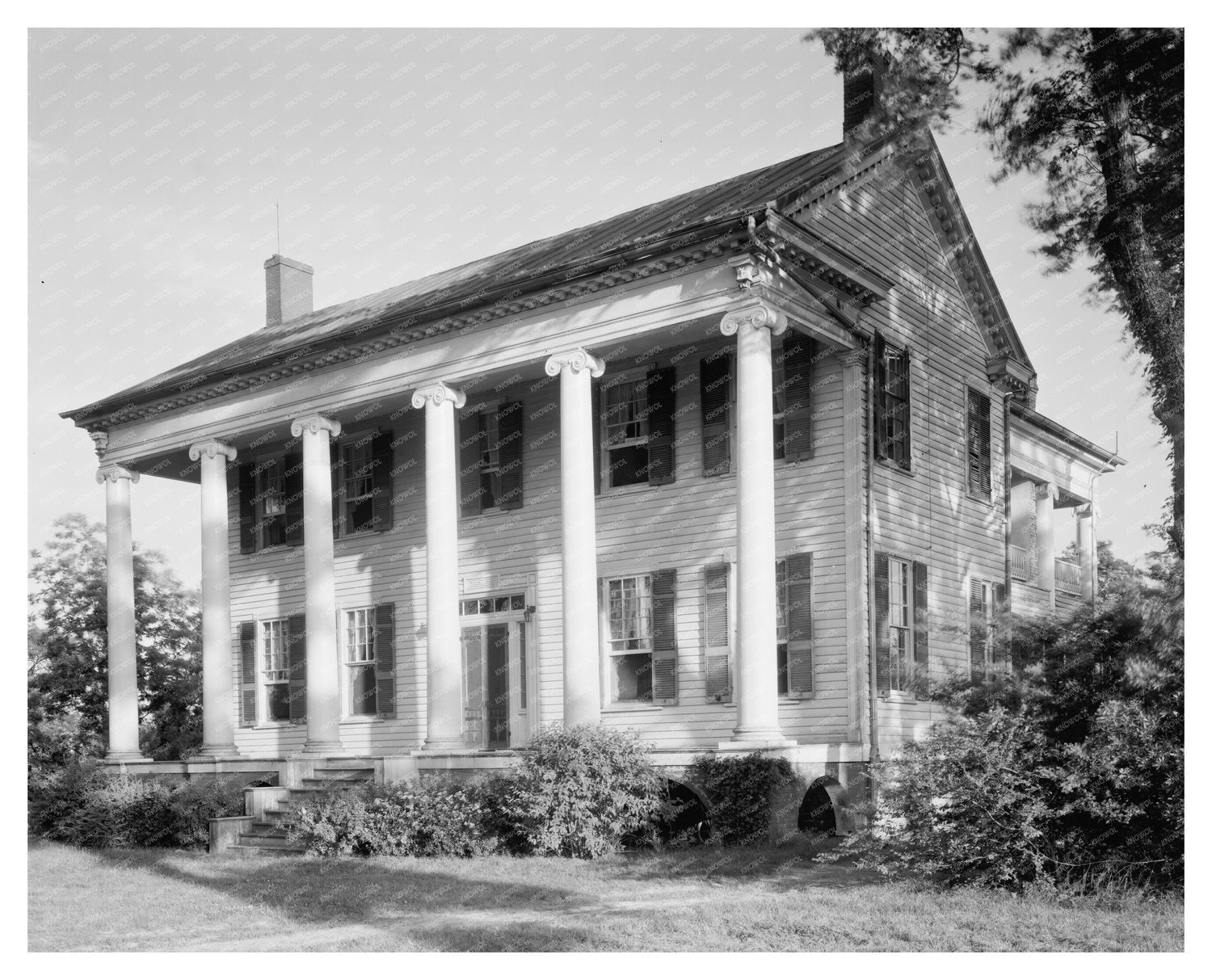 Edenton NC Historic Architecture Photo 1830