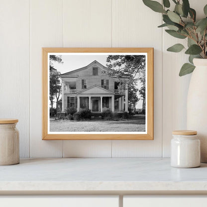 Historic 1830 Building in Edenton, NC - Vintage Photo