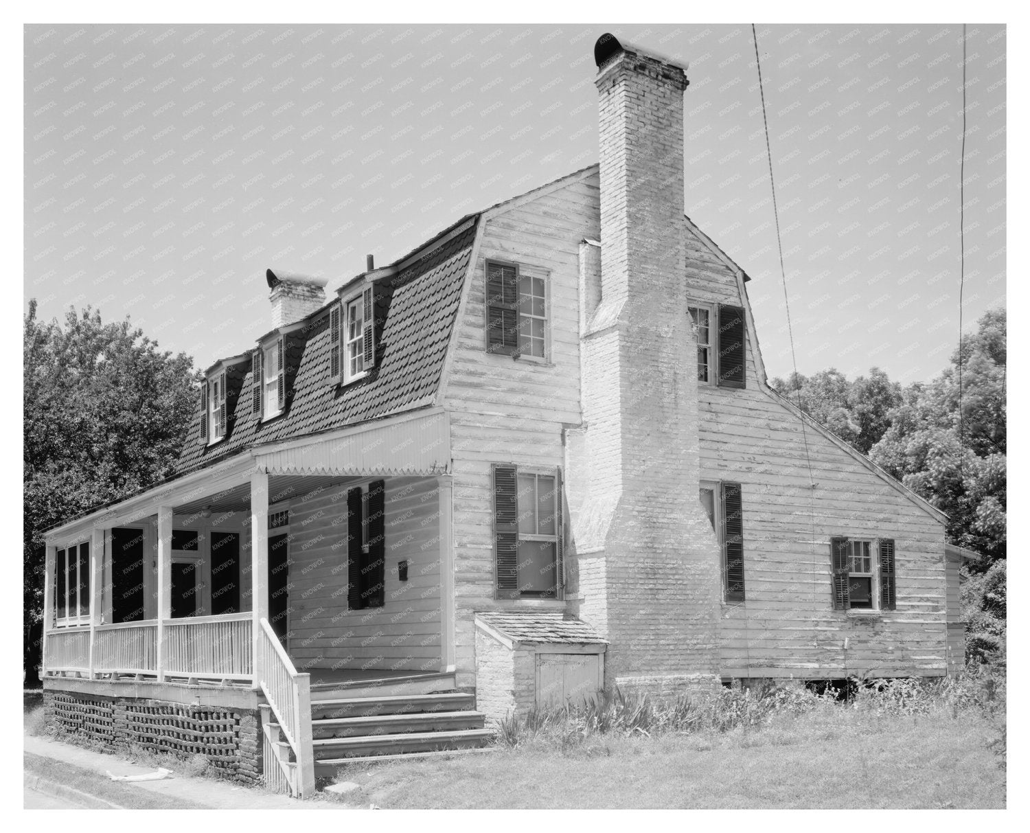 1767 Colonial Architecture in Edenton, NC
