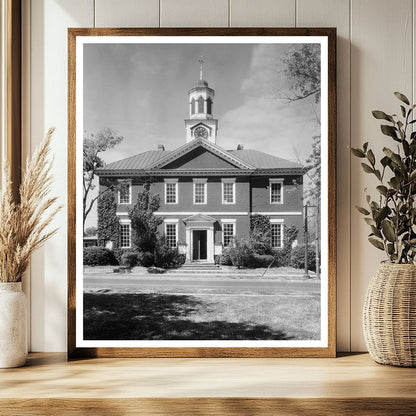 Edenton NC Courthouse History 1767 Photograph