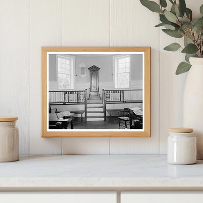 Edenton NC Courthouse Interior Photo, 1941