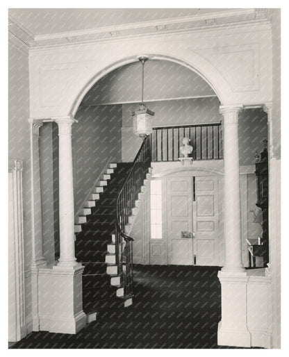 Samuel Johnston Home, Edenton NC, 1801 Vintage Photo