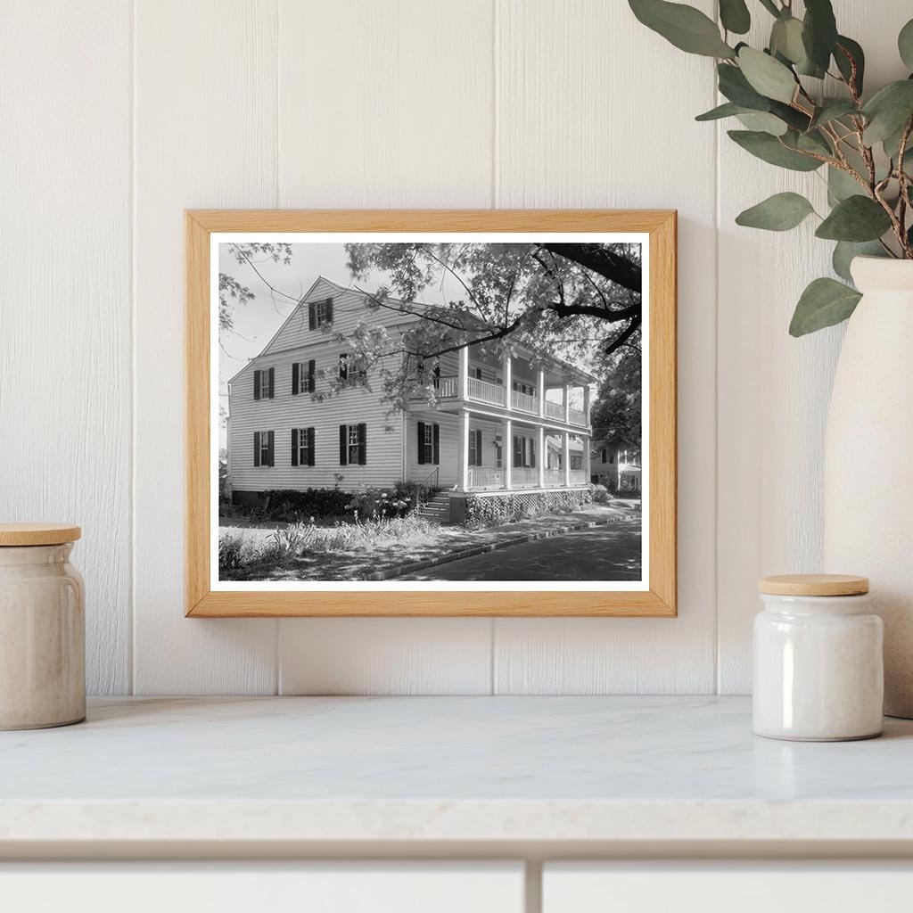 Edenton NC House Photo from 1950s Architectural Survey