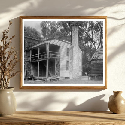 1953 Edenton NC Vintage Architecture Photograph