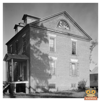 Blount House, Edenton NC, 1775 Vintage Photo Print