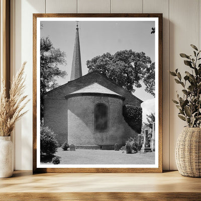 1736 Episcopal Church Architecture in Edenton, NC