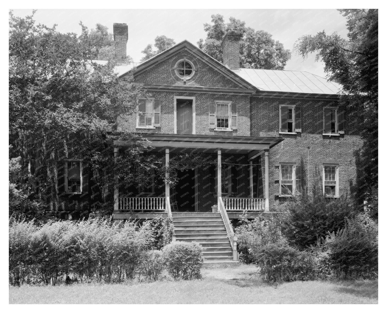 Historic Architecture in New Bern, NC - 1941
