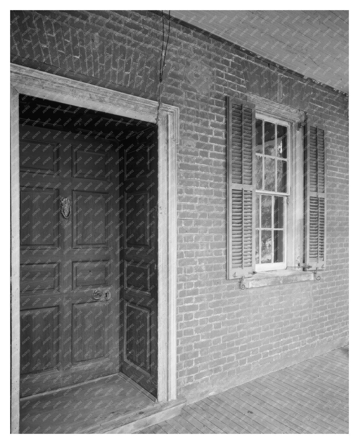 New Bern NC Vintage Architecture Photo 1900s