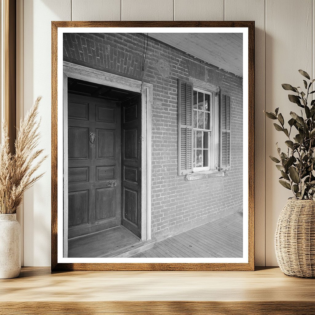 New Bern NC Vintage Architecture Photo 1900s