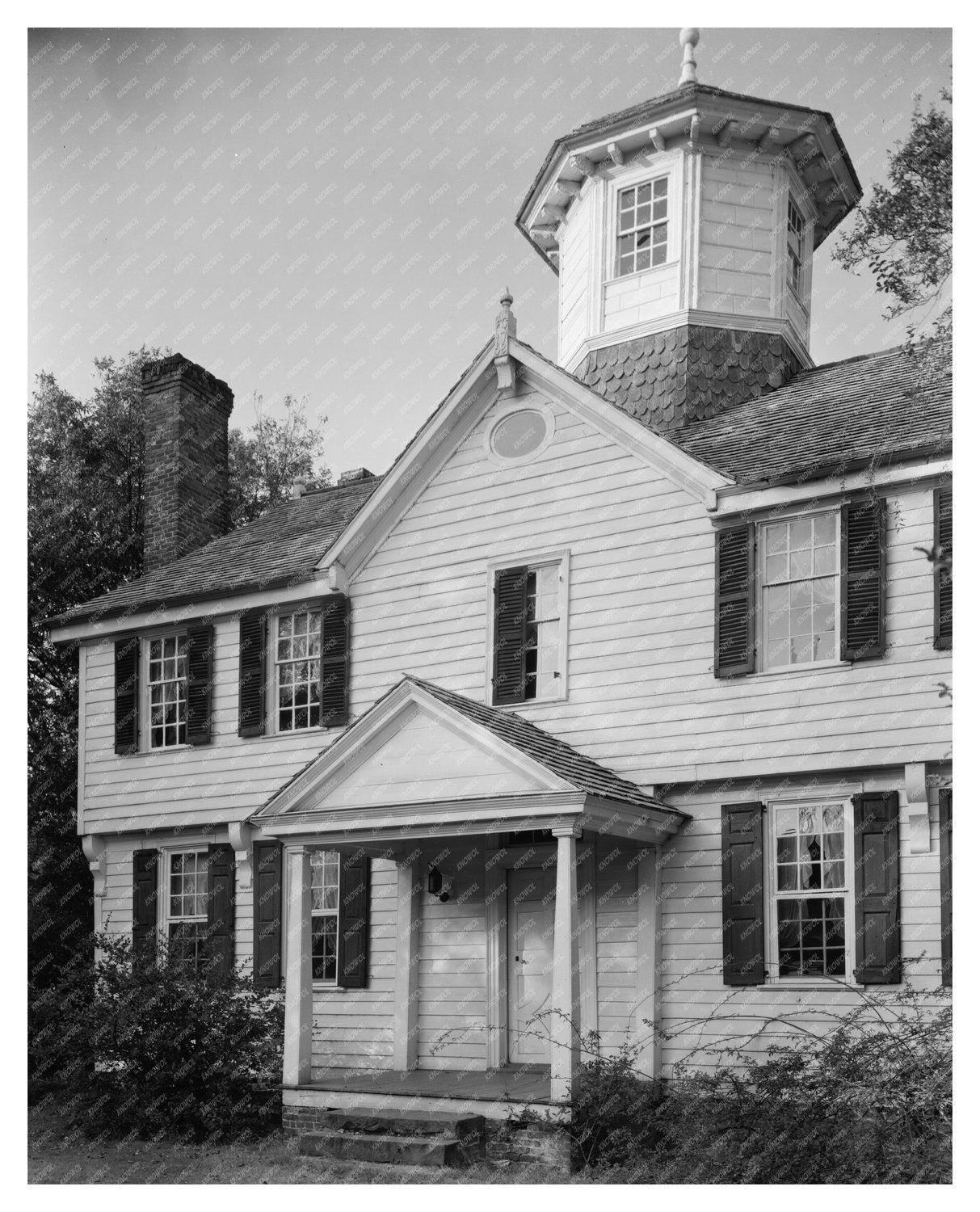 Cupola House Edenton NC 1941 Vintage Photograph