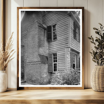 Cupola House in Edenton, NC - Vintage Photo 18th Century