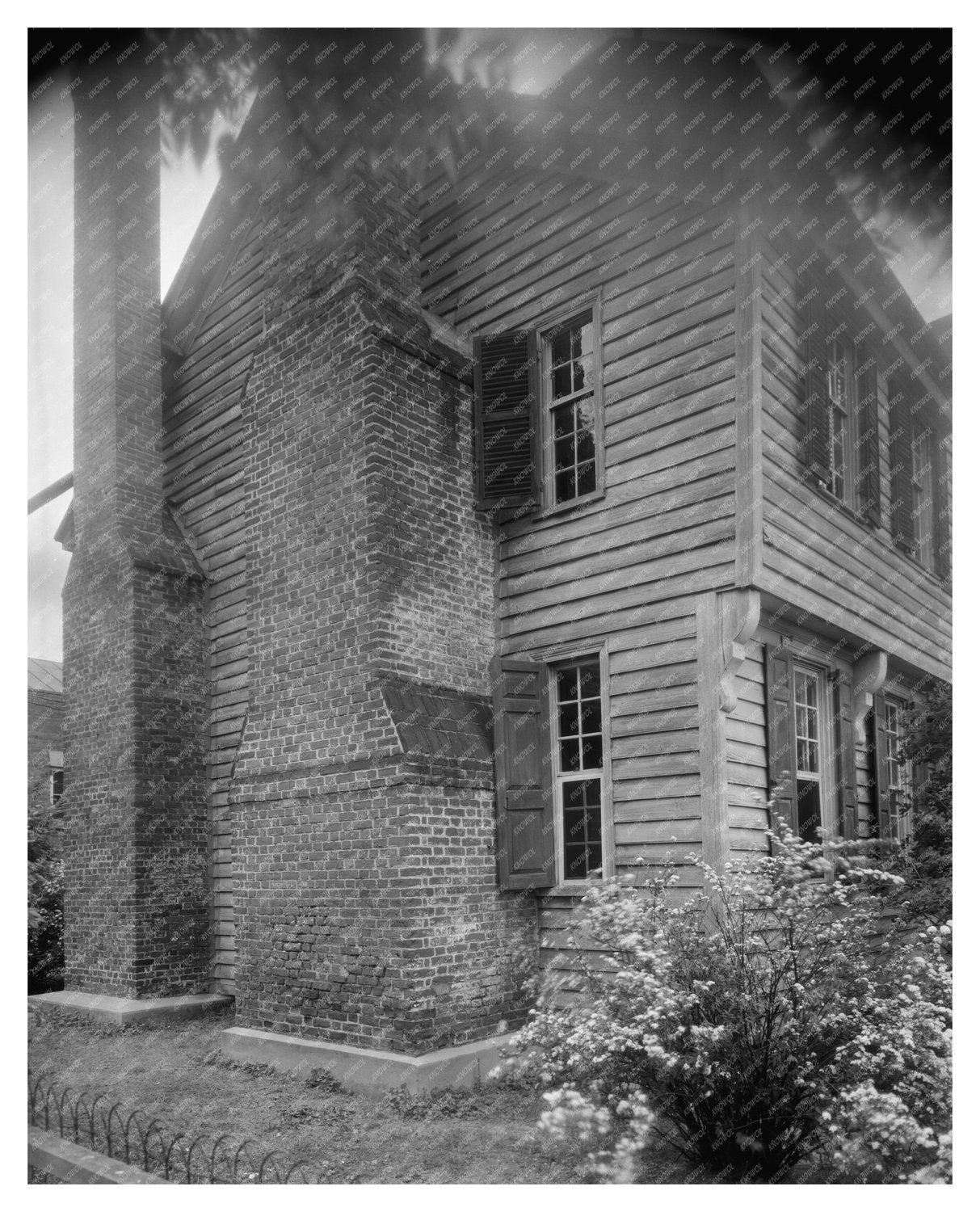 Edenton NC Cupola House Vintage Photo 1941