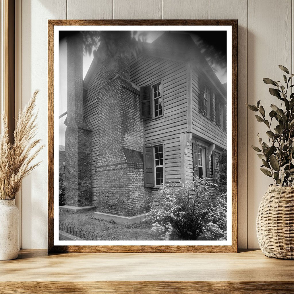 Edenton NC Cupola House Vintage Photo 1941