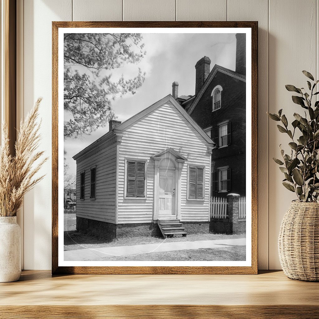 Early 19th Century Law Office in New Bern, NC - 1804