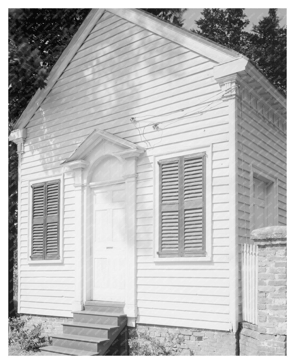 Historic Law Office in New Bern, NC, 1941