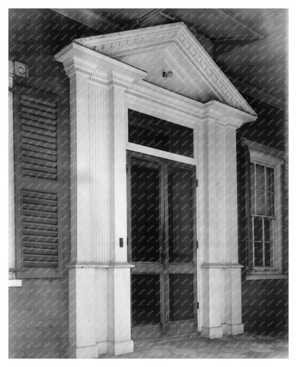 Historic Building in New Bern, NC (1804) - Vintage Photo
