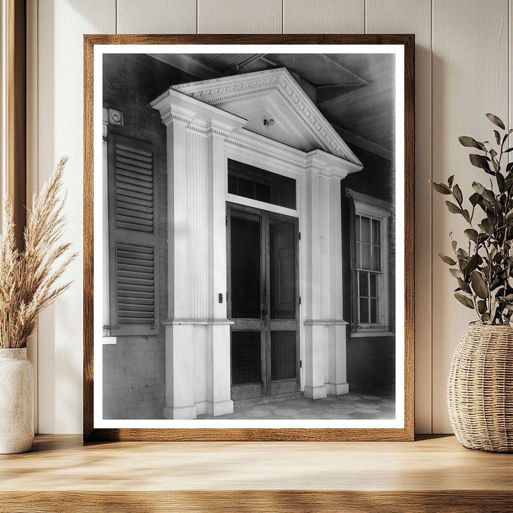 Historic Building in New Bern, NC (1804) - Vintage Photo