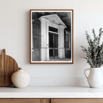 Historic Building in New Bern, NC (1804) - Vintage Photo