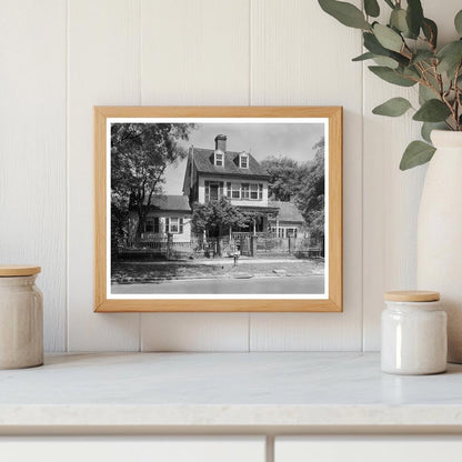 Blackwell House, New Bern NC, Vintage Photo 1941
