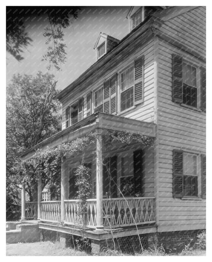 Blackwell House in New Bern, NC - 1774 Vintage Photograph