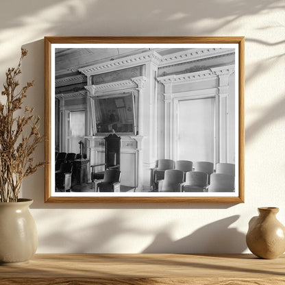 Masonic Building in New Bern, NC, 1808 - Vintage Photo