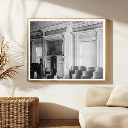 Masonic Building in New Bern, NC, 1808 - Vintage Photo